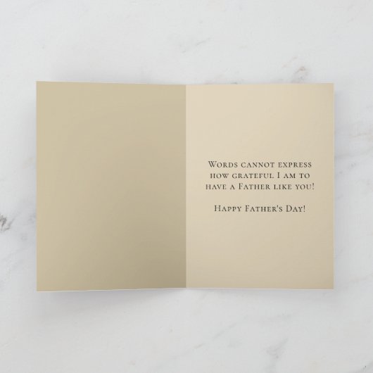 聖ジョセフ神父イエス伝統的サン カード (内部)