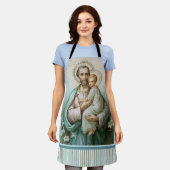 聖ジョセフ・イエス伝統的・カトリック教会 エプロン (着用した状態)