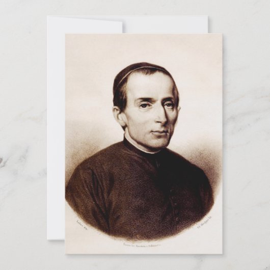 聖ジョゼッペ・カファッソ フランシスコ会の司祭 招待状 (正面)