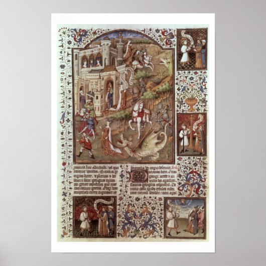 聖ジョージがドラゴンを殺す ポスター (正面)