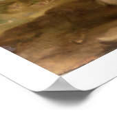 聖ジョージが竜を殺した(油をパネルに) ポスター (角)