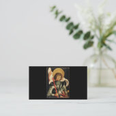 聖ジョージとドラゴンデイアイコンアートナイトキャソ 名刺 (スタンド正面)