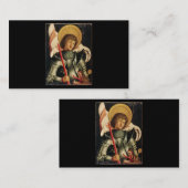 聖ジョージとドラゴンデイアイコンアートナイトキャソ 名刺 (正面/裏面)