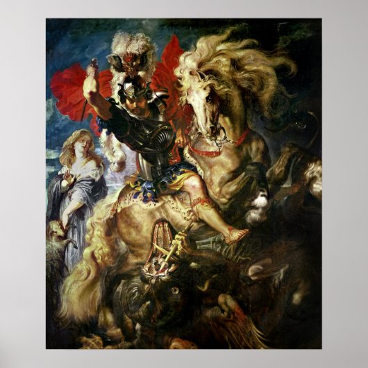 聖ジョージとドラゴン1606 ポスター (正面)