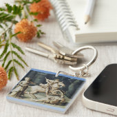 聖ジョージとドラゴン キーホルダー (正面右)