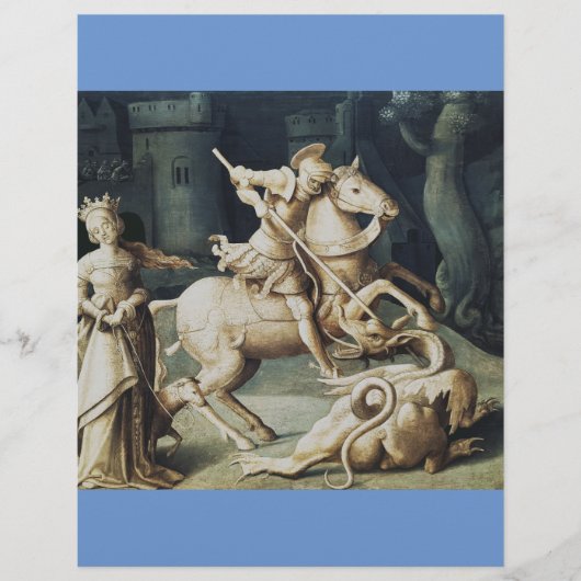 聖ジョージとドラゴン チラシ (正面)