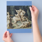 聖ジョージとドラゴン チラシ (手)