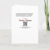 聖ジョージとドラゴン(ニュールンベルク)の挨拶 カード (裏面)