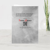 聖ジョージとドラゴン(ニュールンベルク)の挨拶 カード (裏面)