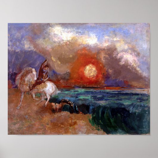 聖ジョージとドラゴン ポスター (正面)