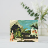 聖ジョージとドラゴン ポストカード (スタンド正面)