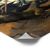 聖ジョージとドラゴン（ラファエル） ポスター (角)