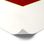 聖ジョージとドラゴン～ヴィンテージアールヌーボー ポスター (角)