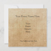 聖ジョージとドラゴン 招待状 (裏面)