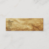 聖ジョージとドラゴン，羊飼い スキニー名刺 (正面)