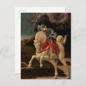 聖ジョージとドラゴン(詳細), c.1470 ポストカード (正面/裏面)