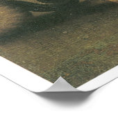 聖ジョージとドラゴン、1505ラファエル ポスター (角)