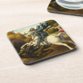 聖ジョージとドラゴン、1506年ラファエル コースター (左側)