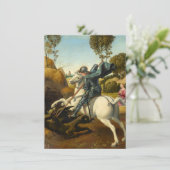 聖ジョージとドラゴン、1506年ラファエル シーズンカード (スタンド正面)