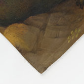 聖ジョージとドラゴン、1506年ラファエル フリースブランケット (角)