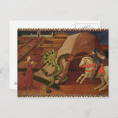 聖ジョージとドラゴン、c.1439-40 ポストカード (正面/裏面)