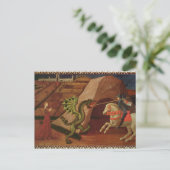 聖ジョージとドラゴン、c.1439-40 ポストカード (スタンド正面)