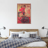 聖ジョージと竜, 1667 キャンバスプリント (インサイチュ (寝室))