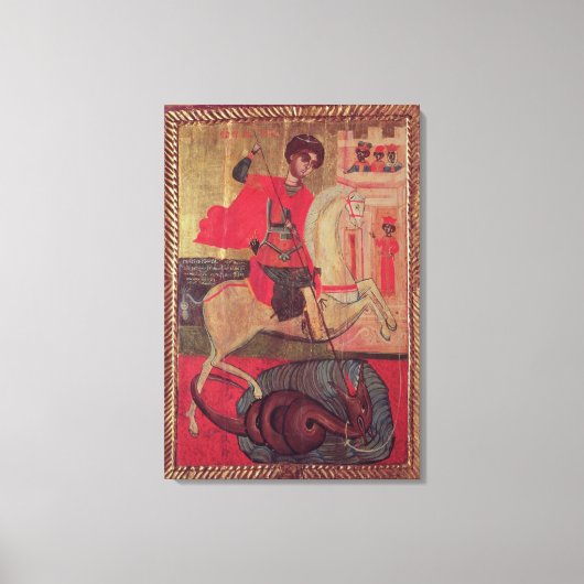 聖ジョージと竜, 1667 キャンバスプリント (正面)