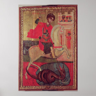 聖ジョージと竜， 1667 ポスター