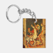 聖ジョージのドラゴンとの戦い キーホルダー (正面左)