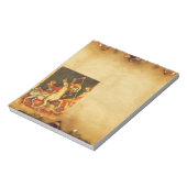 聖ジョージのドラゴンとの戦い ノートパッド (回転)