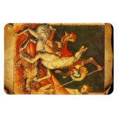 聖ジョージのドラゴンとの戦い マグネット (横)