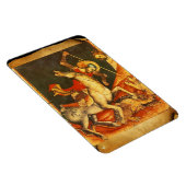 聖ジョージのドラゴンとの戦い マグネット (右側)