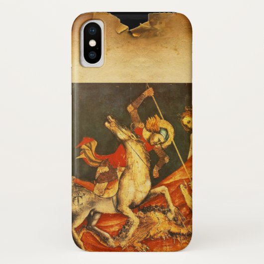 聖ジョージのドラゴンとの戦い Case-Mate iPhoneケース (裏面)