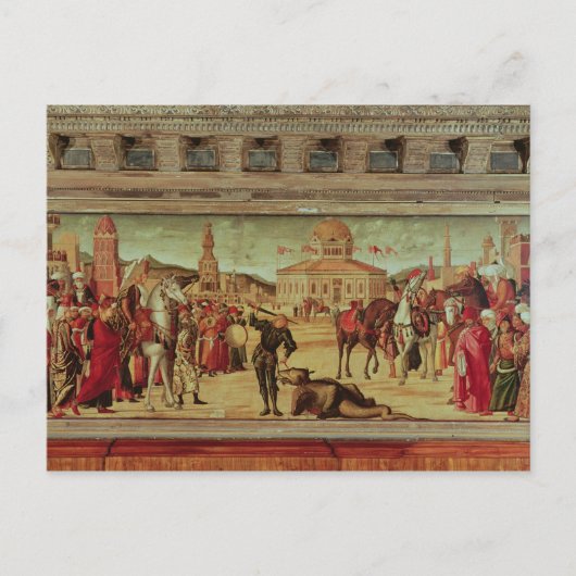 聖ジョージの勝利， 1501-7 ポストカード (正面)