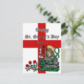 聖ジョージの日はがき(ニュールンベルク版) ポストカード (スタンド正面)