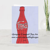 聖ジョージの日 カード (裏面)