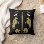 聖ジョージの日 クッション (ブランケット)