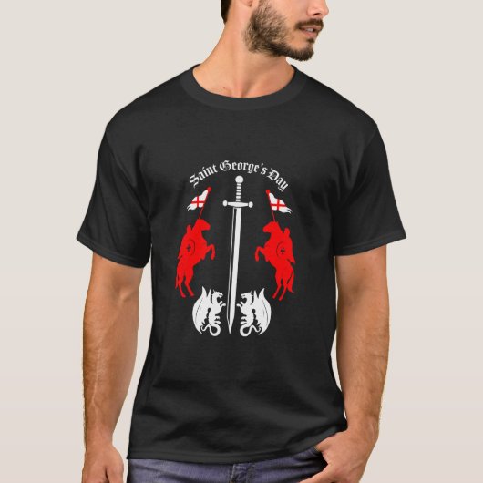 聖ジョージの日 Tシャツ (正面)