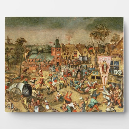 聖ジョージの祭りのカーメッセ フォトプラーク (正面)