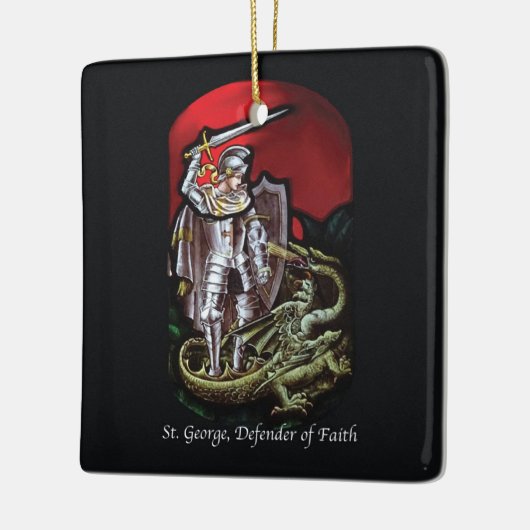 聖ジョージ信仰擁護者の殺戮の饗宴 セラミックオーナメント (左)
