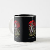 聖ジョージ信仰擁護者の殺戮の饗宴 ツートーンマグカップ (正面左)