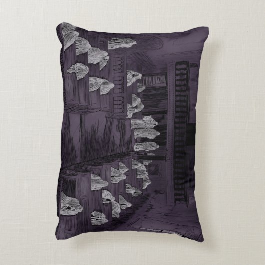 聖ジョージ教会の幽霊 アクセントクッション (裏面(縦))