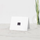 聖ジョージ教会の幽霊 サンキューカード (裏面)