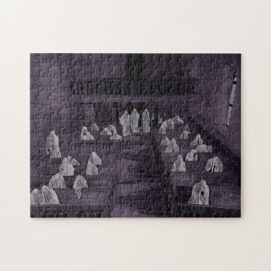 聖ジョージ教会の幽霊 ジグソーパズル (横)