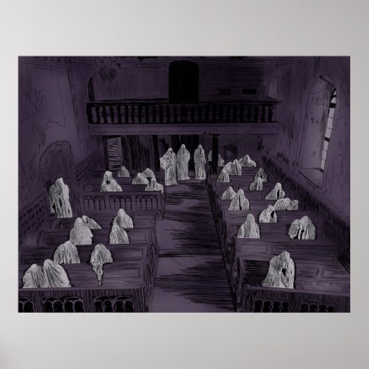 聖ジョージ教会の幽霊 ポスター (正面)