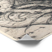 聖ジョージ騎馬竜を殺す ポスター (角)