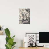 聖ジョージ騎馬竜を殺す ポスター (ホームオフィス)