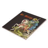 聖ジョージ・オン・乗馬(BS 01) タイル (側面)