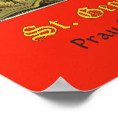 聖ジョージ・オン・乗馬(BS 01) ポスター (角)